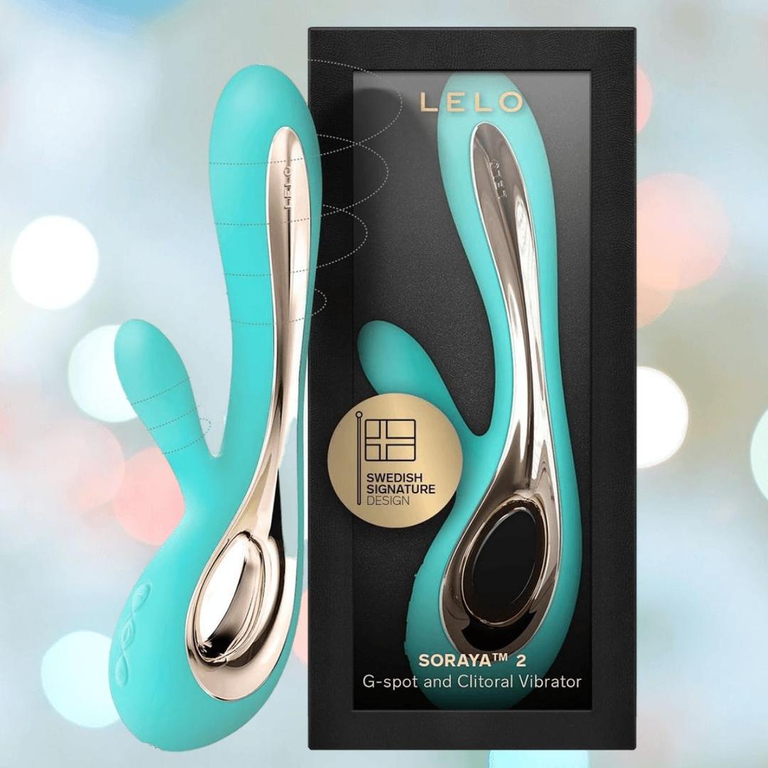 LELO Soraya 2 Aqua Waterproof Rabbit Vibrator Condomania.com LELO Soraya 2 Aqua Waterproof Rabbit Vibrator Condomania.com