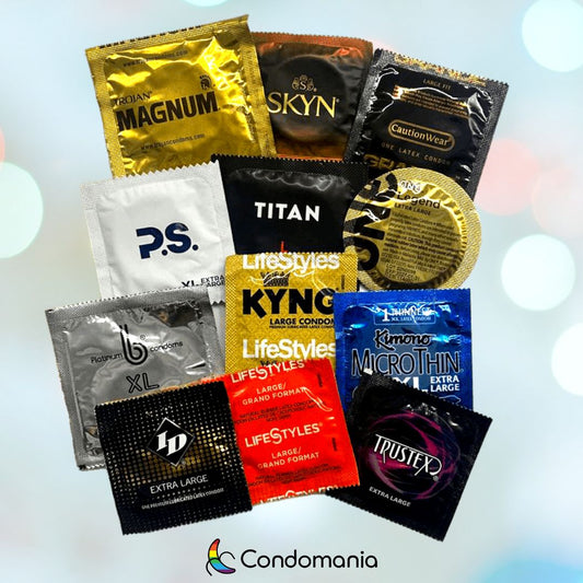 Magnum Condom Brand Text All Over Men's PSD Boxer Briefs