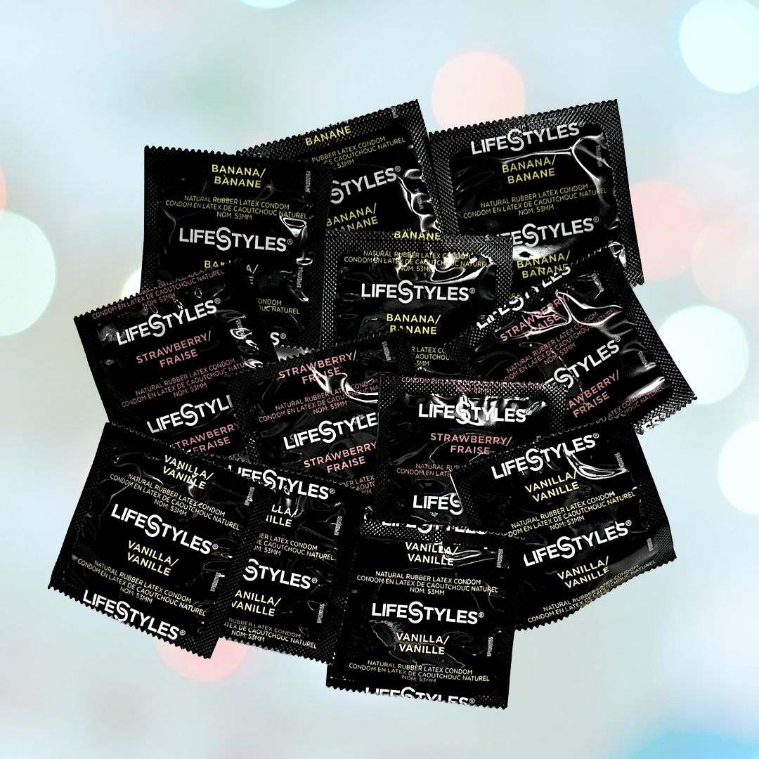 LifeStyles Flavored Condoms Assorted Pack 12-Count Condomania.com LifeStyles Flavored Condoms Assorted Pack 12-Count Condomania.com