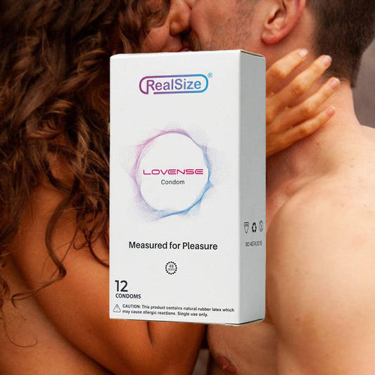 Lovense RealSize Condoms | 12-Pack 1080