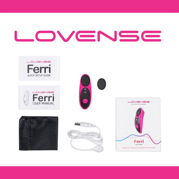 Lovense Ferri Panty Vibrator - Discreet Clitoral Stimulator  Condomania.com