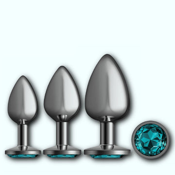Metal Butt Plug Anal Trainer Kit