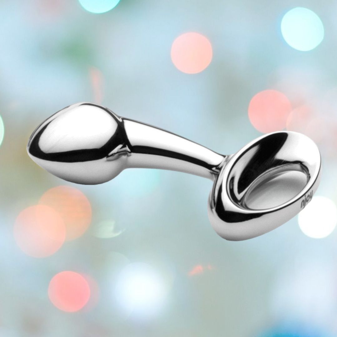 njoy Pure Butt Plug Medium Premium Steel Anal Toy Condomania.com njoy Pure Butt Plug Medium Premium Steel Anal Toy Condomania.com