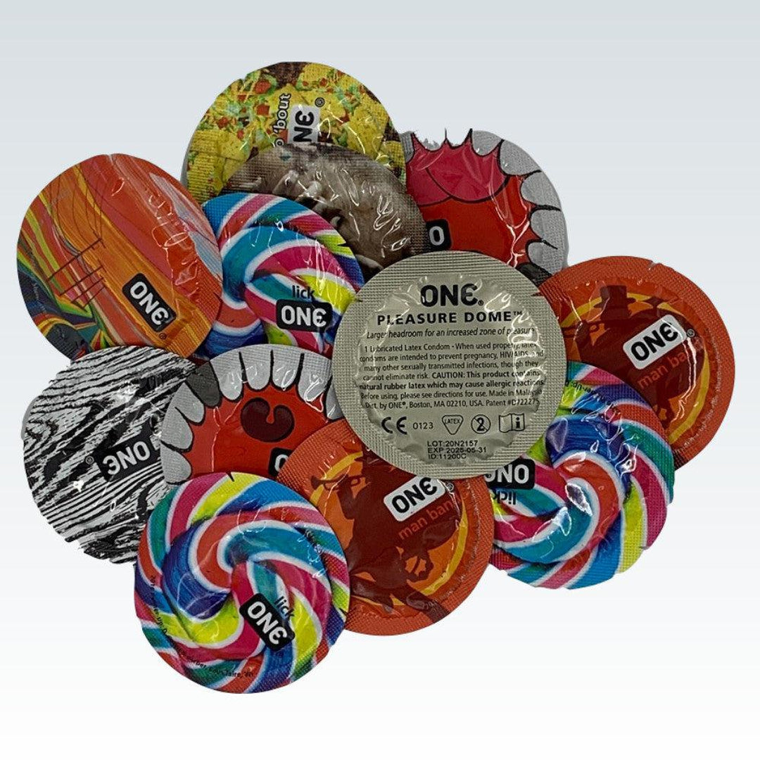 ONE Pleasure Dome Condoms with Reservoir Tip