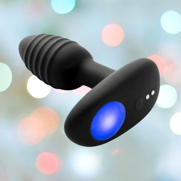 OhMiBod Lumen Vibrating Butt Plug - LED Light Bluetooth Condomania.com OhMiBod Lumen Vibrating Butt Plug - LED Light Bluetooth Condomania.com