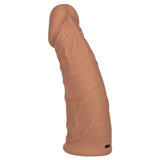 Performance Maxx Rechargeable Vibrating Extension-Brown 7"