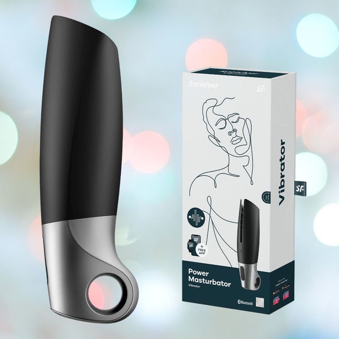 Satisfyer Power Masturbator App-Controlled Male Vibrator Condomania.com Satisfyer Power Masturbator App-Controlled Male Vibrator Condomania.com