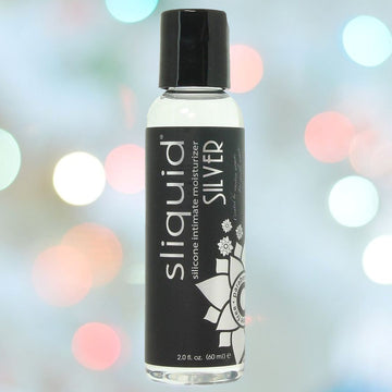 sliquid naturals silver silicone lubricant Amazon.com: Sliquid Silver Intimate Lubricant main image 0