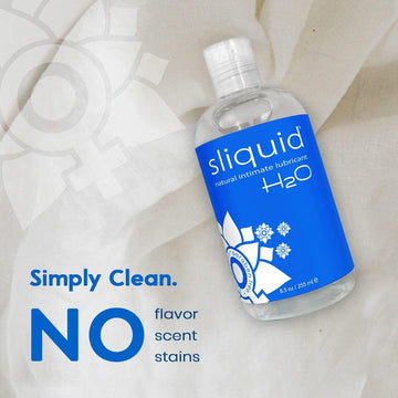 Sliquid H2O Water-Based Lubricant | Bestselling Lube Condomania.com Sliquid H2O Water-Based Lubricant | Bestselling Lube Condomania.com