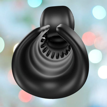 Snail Vibe Evo Rechargeable Male Masturbator Black  Condomania.com