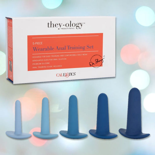 They-Ology 5-Piece Wearable Anal Training Set 1080