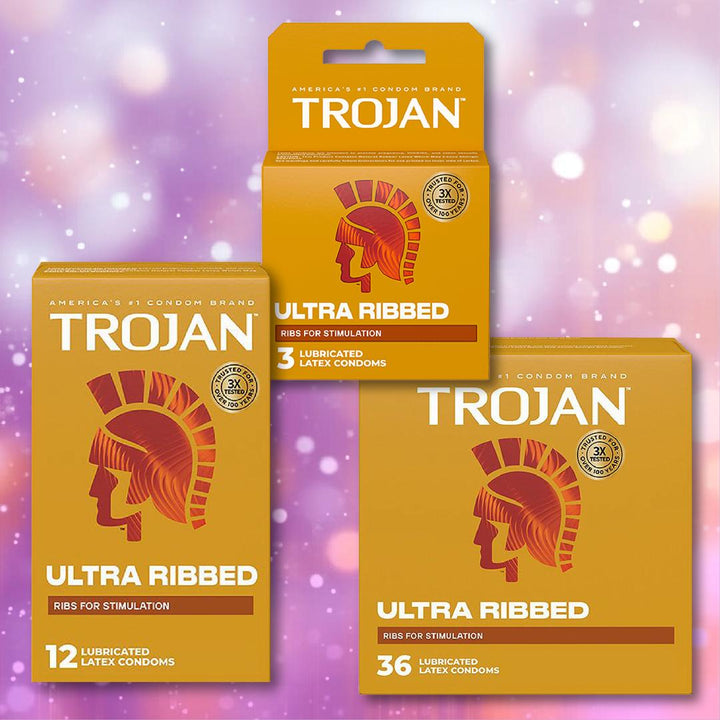 Trojan Ultra Ribbed Condoms
