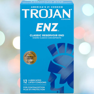 Trojan ENZ Lubricated Condoms | Classic Premium Condoms Condomania.com Trojan ENZ Lubricated Condoms | Classic Premium Condoms Condomania.com