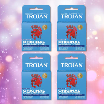 Trojan ENZ Non-Lubricated Condoms | Dry Condoms Condomania.com Trojan ENZ Non-Lubricated Condoms | Dry Condoms Condomania.com
