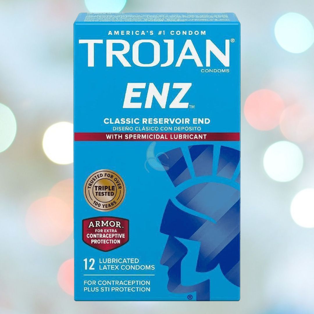 Trojan ENZ Armor Spermicidal Condoms | Extra Protection Condomania.com Trojan ENZ Armor Spermicidal Condoms | Extra Protection Condomania.com