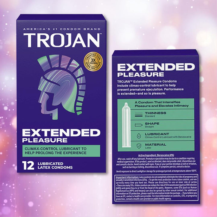 Trojan Extended Pleasure Climax Control Condoms