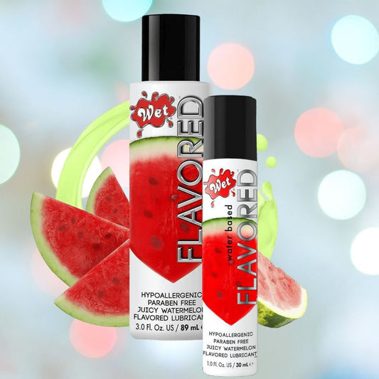 Wet Juicy Watermelon Flavored Water-Based Lubricant Condomania.com Wet Juicy Watermelon Flavored Water-Based Lubricant Condomania.com