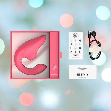 Womanizer Blend Air-Pulse Clitoral Vibrator Rose Condomania.com Womanizer Blend Air-Pulse Clitoral Vibrator Rose Condomania.com