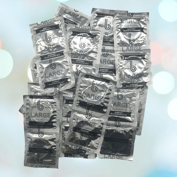 b Condoms Platinum Large Condoms