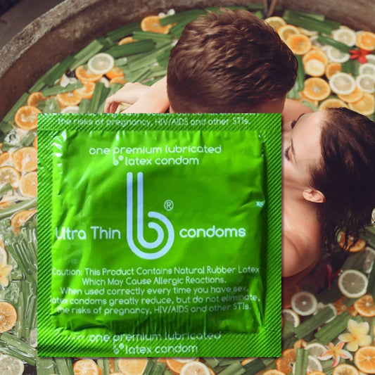 bCondoms Ultra Thin Lubricated Condoms 1080
