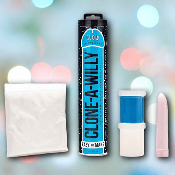 Clone-A-Willy Glow in the Dark - Blue –