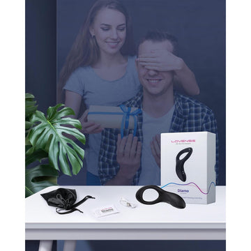 Lovense Diamo Bluetooth Vibrating Cock Ring - App Control Condomania.com Lovense Diamo Bluetooth Vibrating Cock Ring - App Control Condomania.com