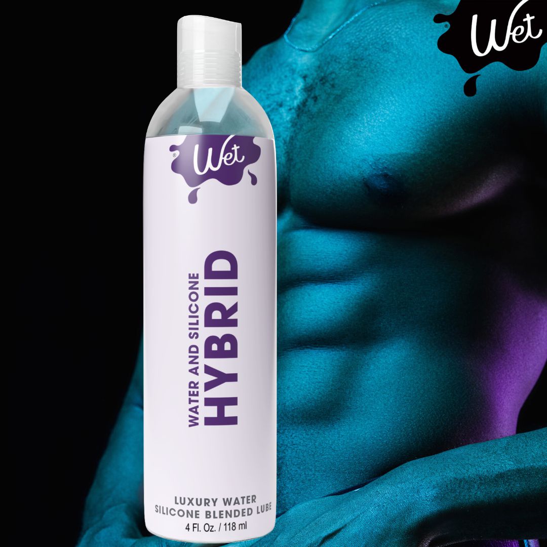 Wet Hybrid Water + Silicone Blend Lubricant 1oz Condomania.com Wet Hybrid Water + Silicone Blend Lubricant 1oz Condomania.com