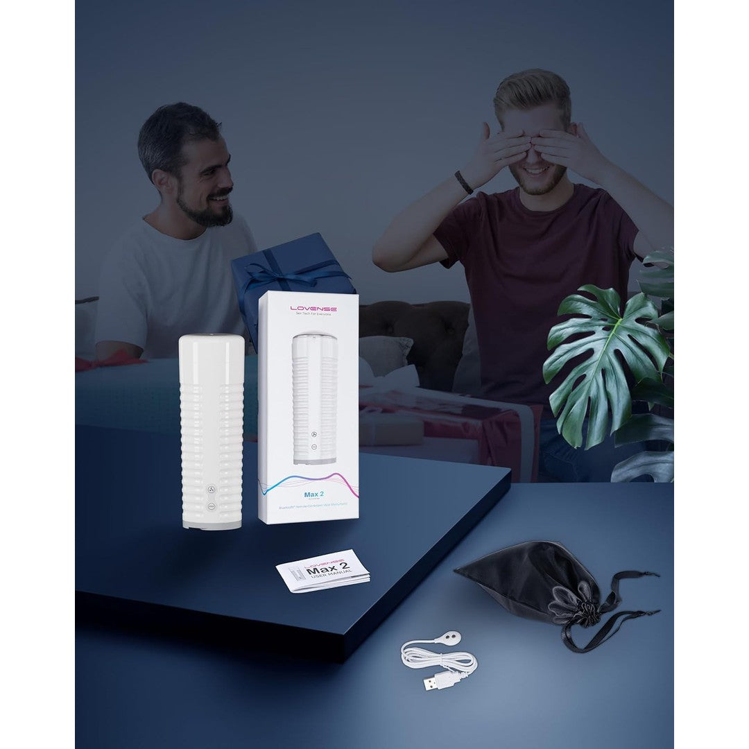 Lovense Max 2 Male Masturbator - Bluetooth Penis Toy Condomania.com Lovense Max 2 Male Masturbator - Bluetooth Penis Toy Condomania.com
