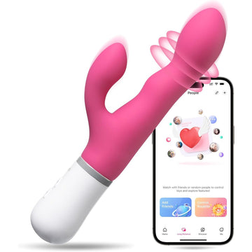 Lovense Nora Rabbit Vibrator - Bluetooth App Controlled Condomania.com Lovense Nora Rabbit Vibrator - Bluetooth App Controlled Condomania.com