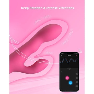 Lovense Nora Rabbit Vibrator - Bluetooth App Controlled  Condomania.com
