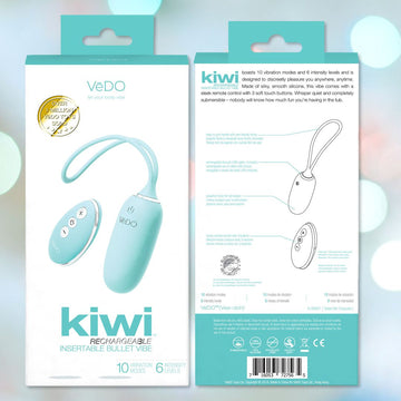 VeDO Kiwi Bullet Vibrator - Turquoise