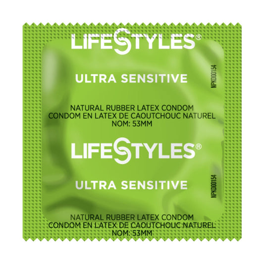 LifeStyles Ultra Sensitive Lubricated Condoms 1080
