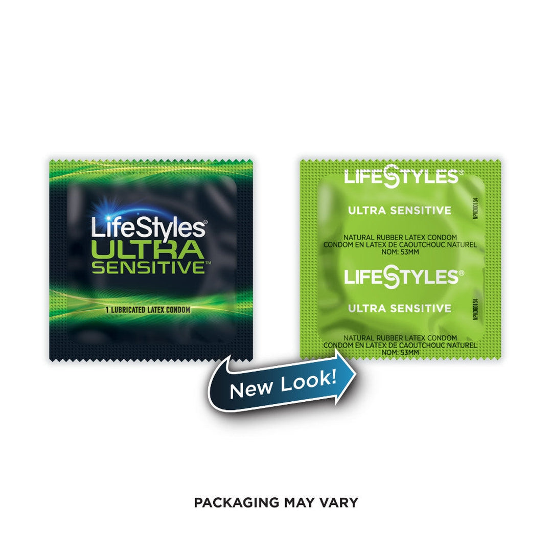 LifeStyles Ultra Sensitive Lubricated Condoms