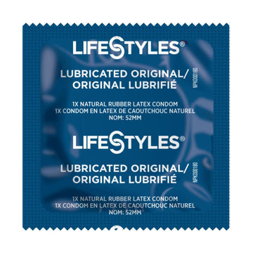 LifeStyles Lubricated Condoms 12-Pack - Extra Lube Latex  Condomania.com