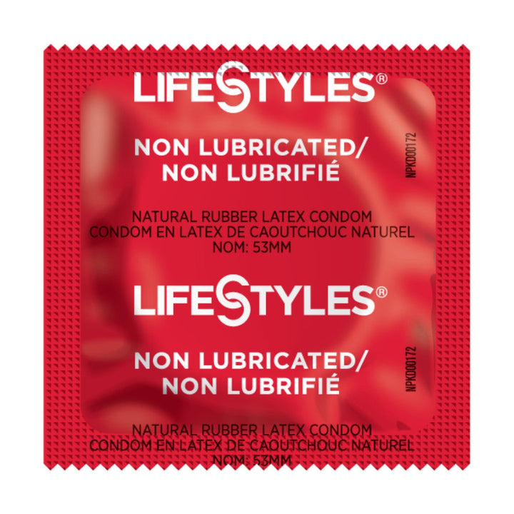 LifeStyles Non-Lubricated Latex Condoms