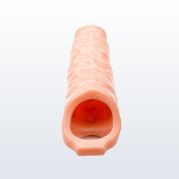 Size Matters 3 Inch Penis Extender Sleeve with Scrotum Strap Condomania.com Size Matters 3 Inch Penis Extender Sleeve with Scrotum Strap Condomania.com