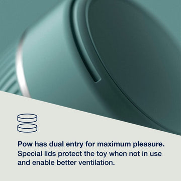 arcwave pow silicone dual-entrance suction control male masturbator Male Masturbator Cup Sex Toys for Men, Realistic Pocket Pussy with 8 inch  Lifelike Textured Vagina, Male Blowjob Stroker Man Masturbation for Penis  Training main image 0
