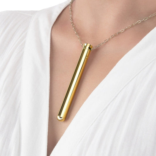 Le Wand Vibrating Necklace - Gold 1080