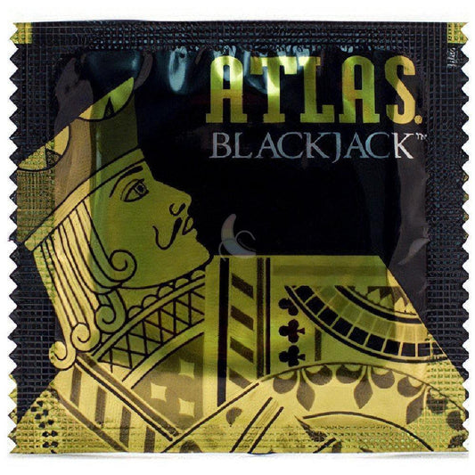 Atlas Blackjack Lubricated Condoms 1080