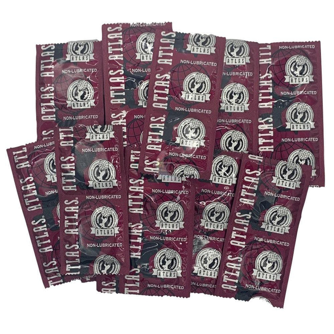 Atlas Non-Lubricated Latex Condoms - 36-Pack Atlas Non-Lubricated Latex Condoms - 36-Pack