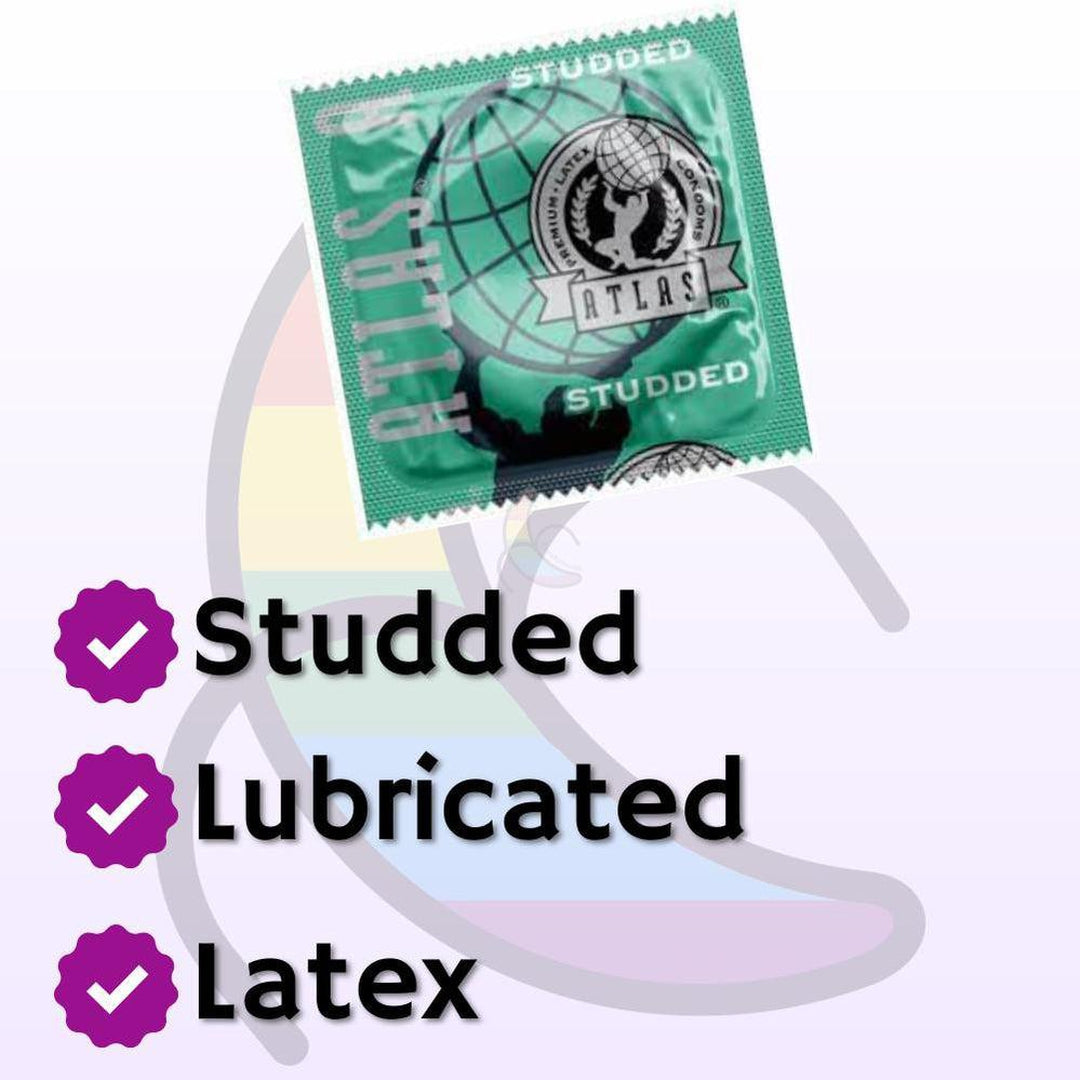 Atlas Studded Condoms