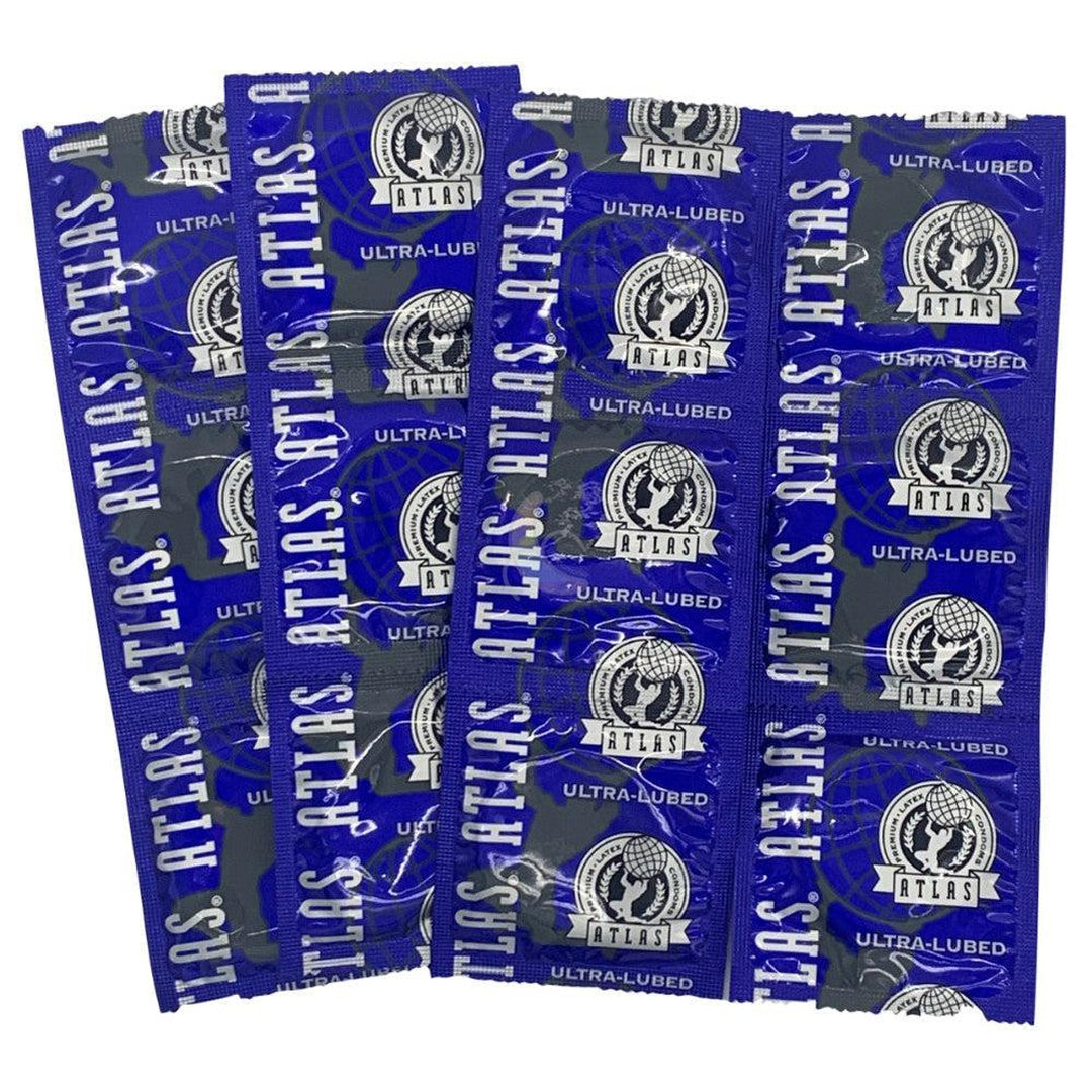 Atlas Extra Lubricated Condoms 12-Pack - Ultra Lubed Condomania.com Atlas Extra Lubricated Condoms 12-Pack - Ultra Lubed Condomania.com