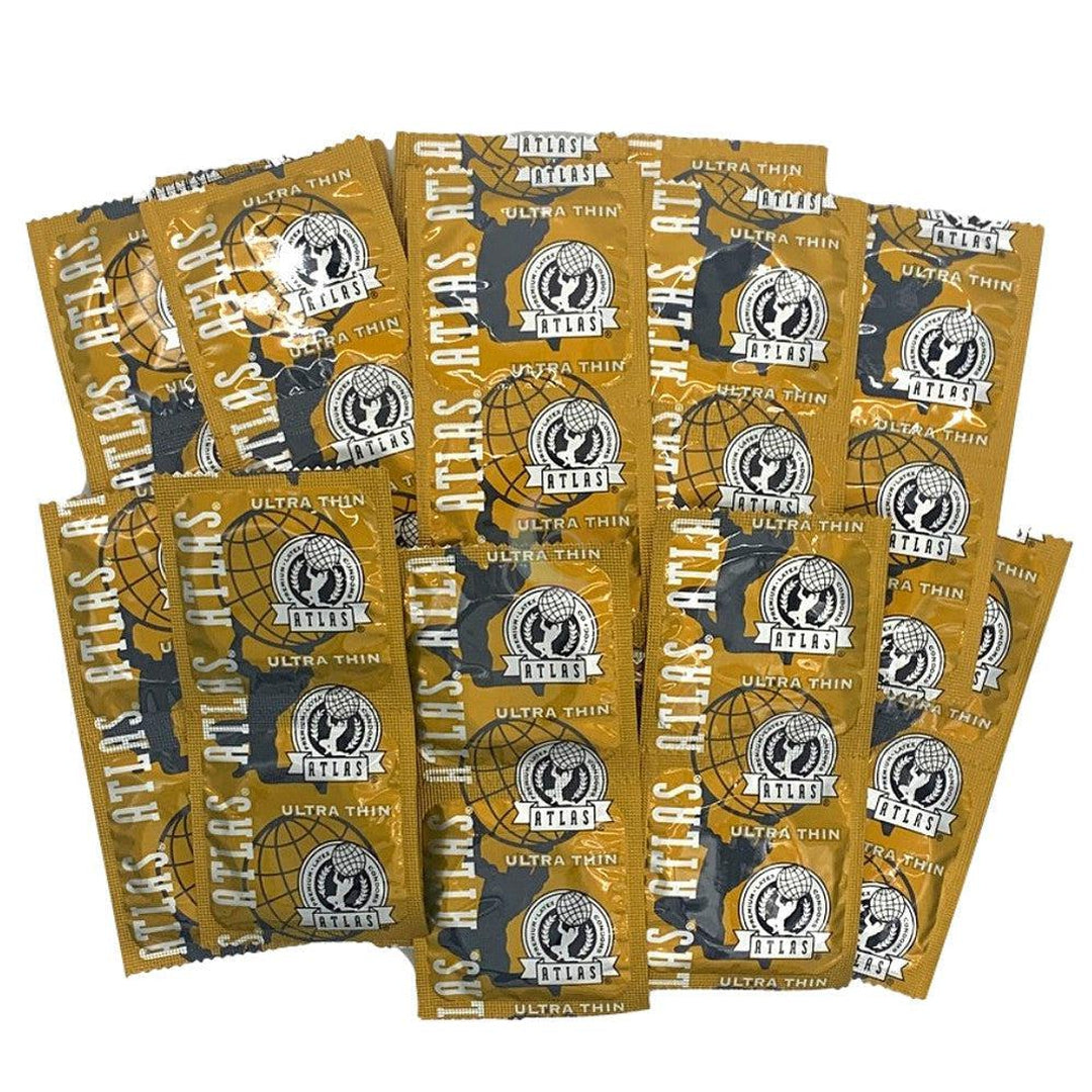 Atlas Ultra Thin Lubricated Condoms
