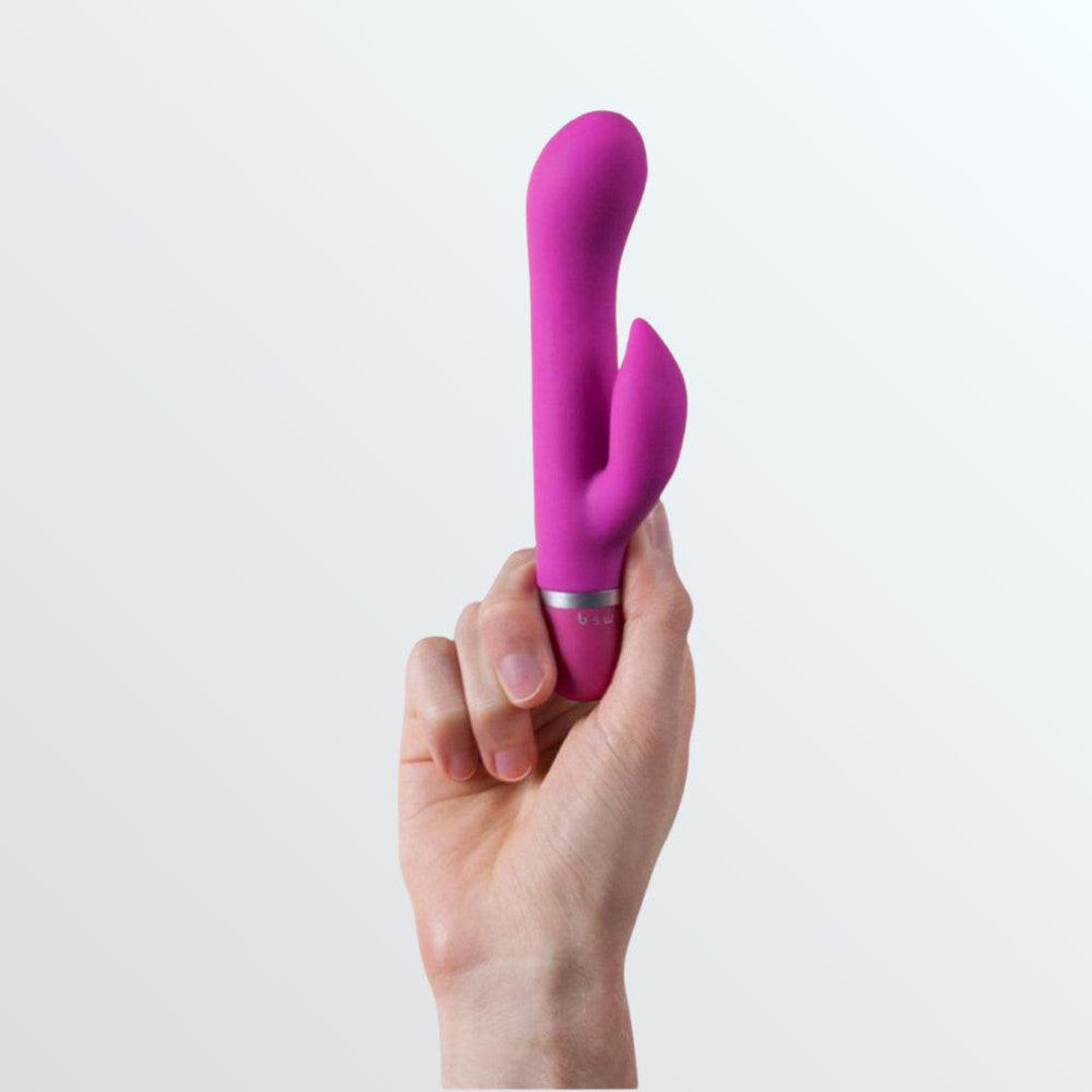 B Swish Bwild Classic Marine Rabbit Vibrator - Cerise