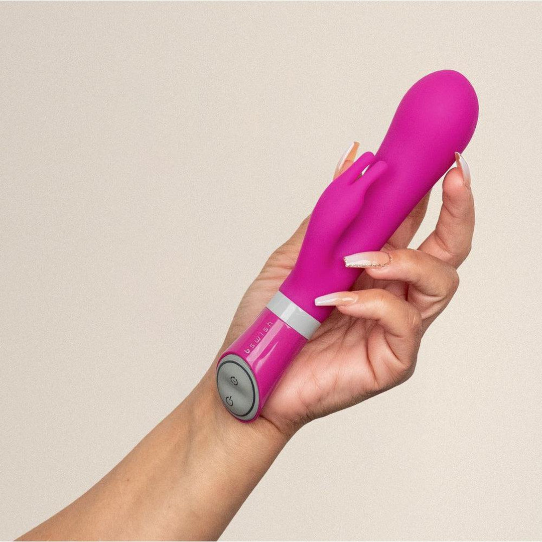 B Swish Bwild Deluxe Bunny Rabbit Vibrator Raspberry Condomania.com B Swish Bwild Deluxe Bunny Rabbit Vibrator Raspberry Condomania.com