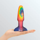 B-Vibe Peace & Love Tie Dye Rimming Plug