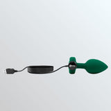 B-Vibe Vibrating Jewel Plug Medium/Large - Emerald