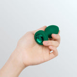 B-Vibe Vibrating Jewel Plug Medium/Large - Emerald