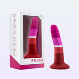 Blush Avant P3 Pride Silicone Dildo with Suction Cup
