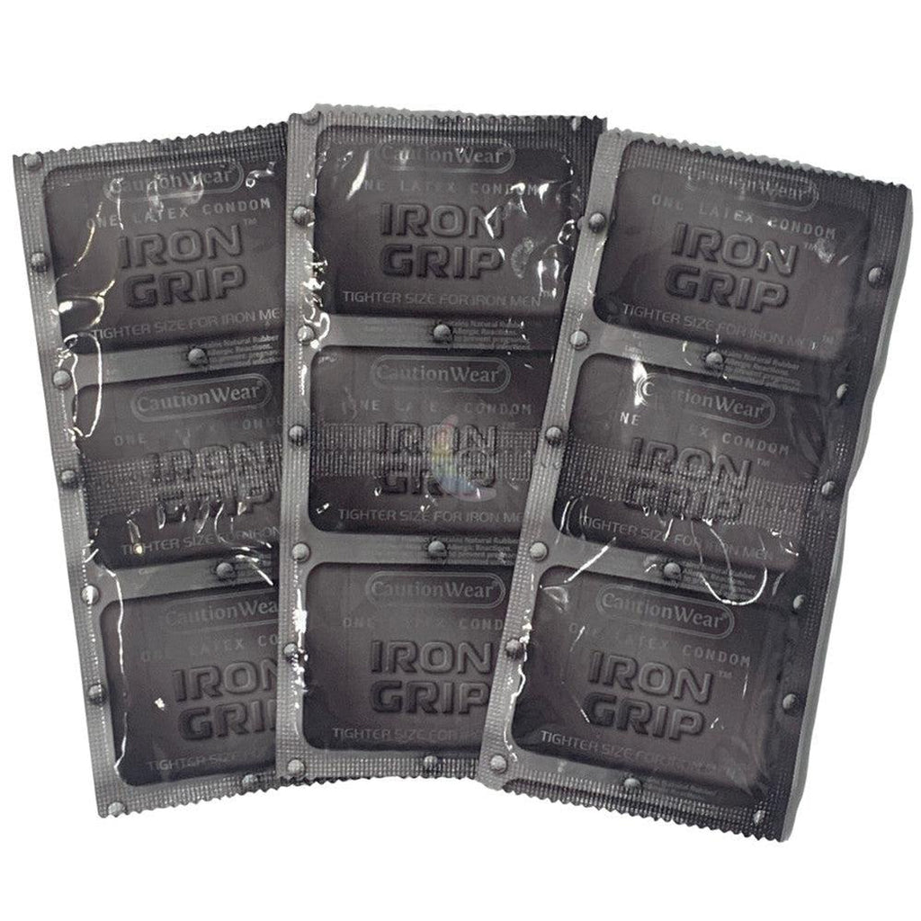 Caution Wear IRON GRIP Snugger Fit Condoms (InStock)